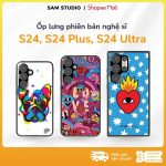 Ốp lưng chính hãng SSVN phiên bản nghệ sĩ Yeye Weller, Steven Wilson, Ricardo Cavolo dùng cho S24, S24 Plus, S24 Ultra